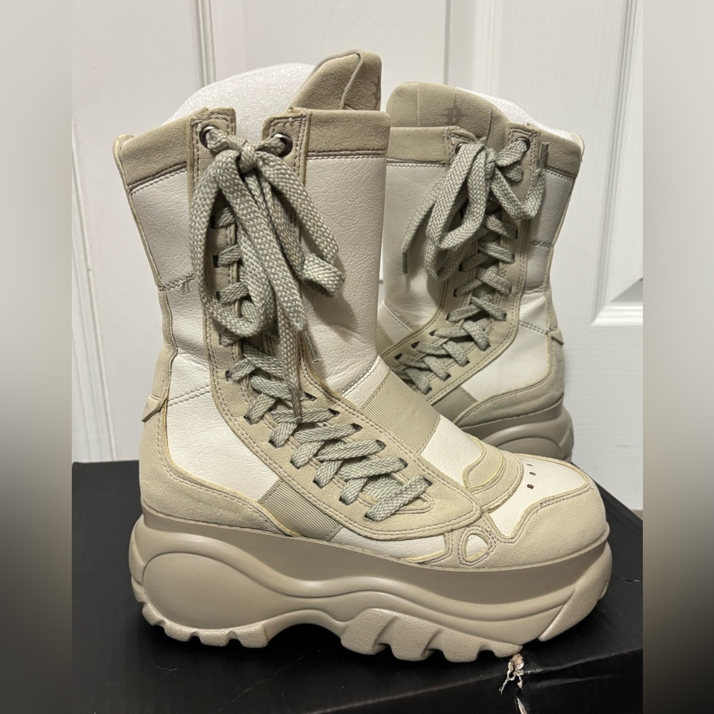 Dolls Kill / Darker Wavs Chord Sneaker Boots